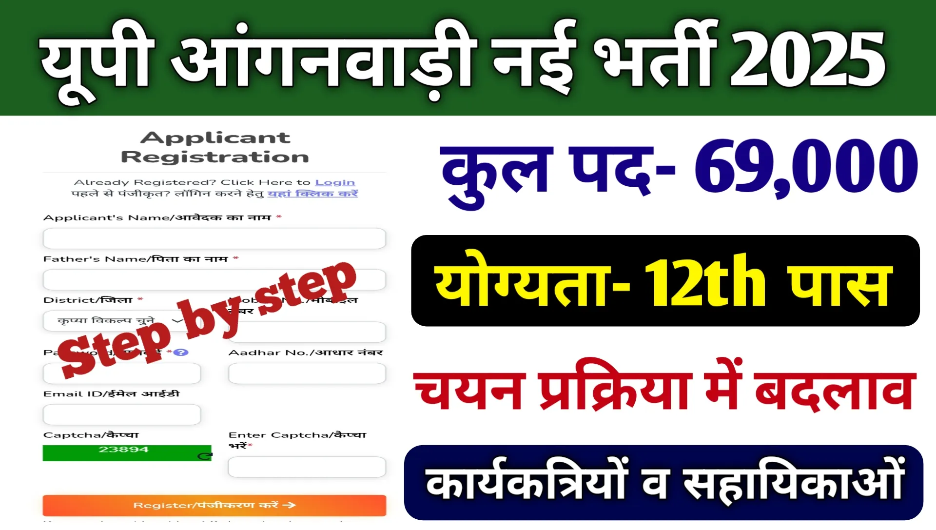 Up Anganwadi New Vacancy 2025